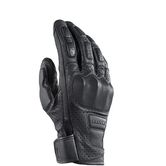 Clover KVS-2 LADY Women's Leather Motorcycle Gloves Black Solo Oggi