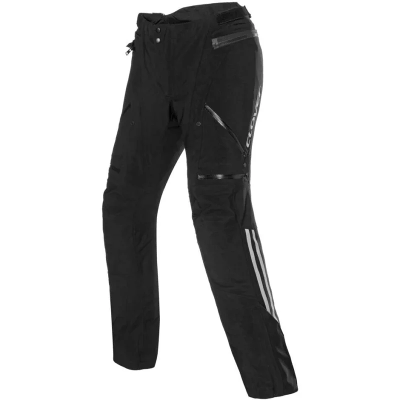 Clover LAMINATOR 2 WP Fabric Motorcycle Pants Black Offerta Limitata