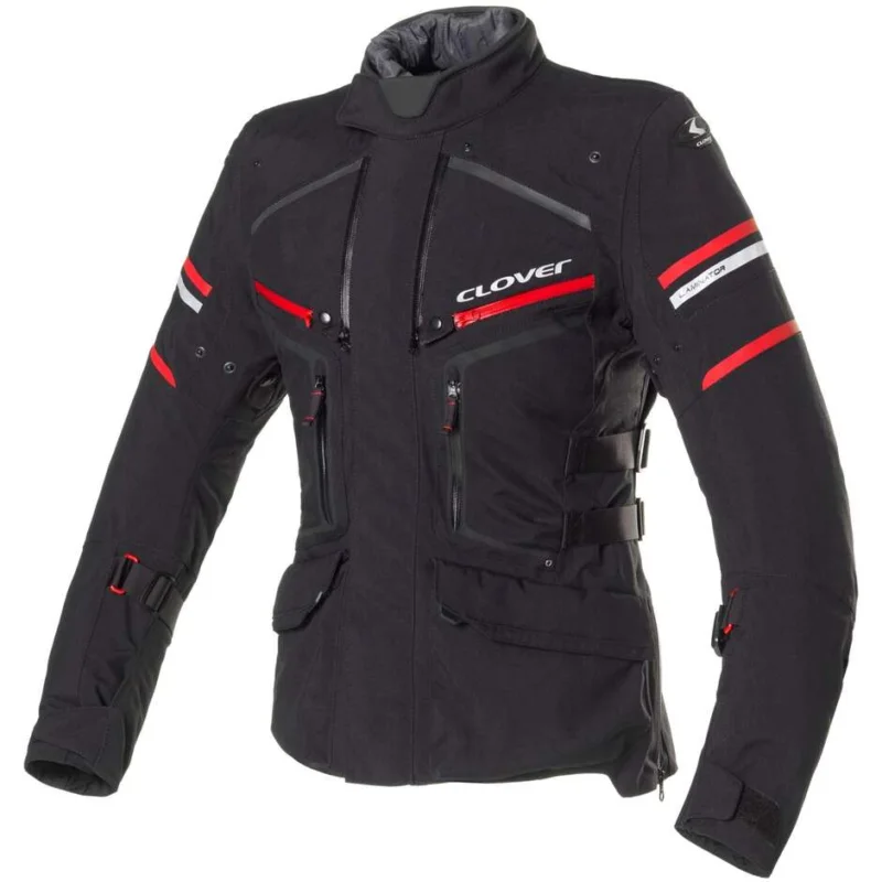 Compra Oggi Stesso Clover LAMINATOR 2 WP Motorcycle Jacket Black