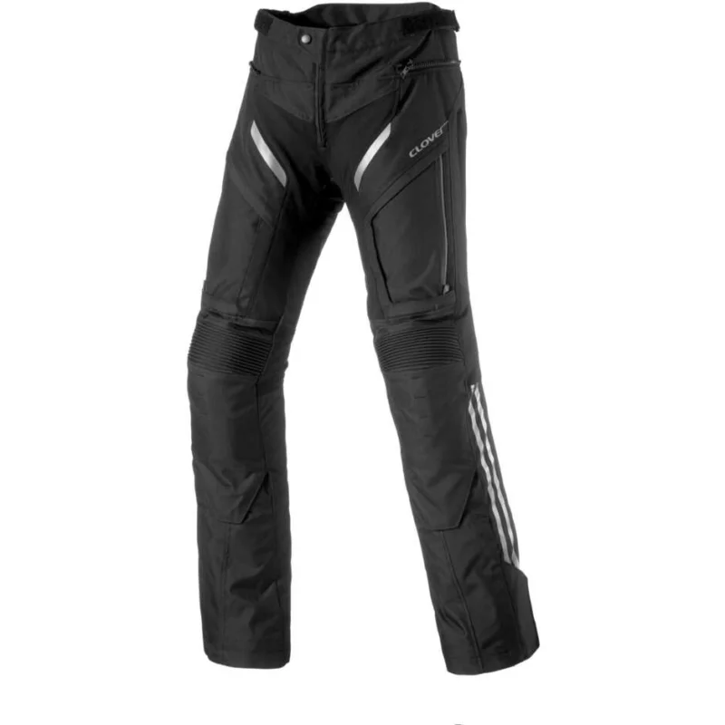 Sconto Clover LIGHT PRO 3 WP Fabric Motorcycle Pants Black