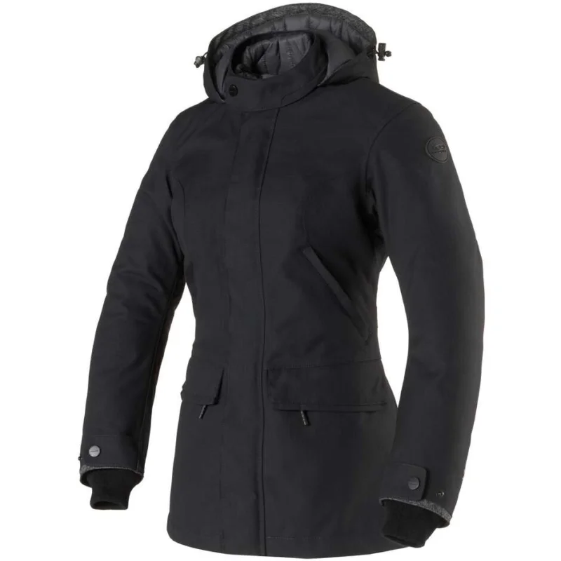 Occasione Imperdibile Clover MANHATTAN LADY WP Women's Motorcycle Jacket Black