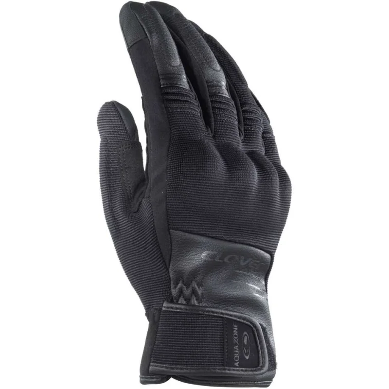Must-Have Clover Mid-Season RUSH WP Motorcycle Gloves Black