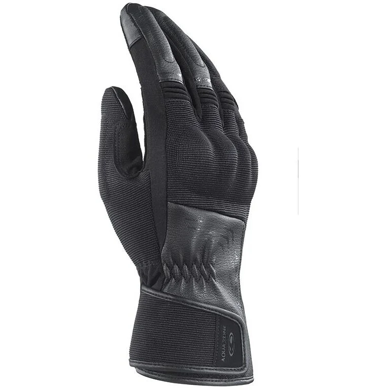 Clover MS-06 WP Winter Motorcycle Gloves Black Prezzo Di Fabbrica