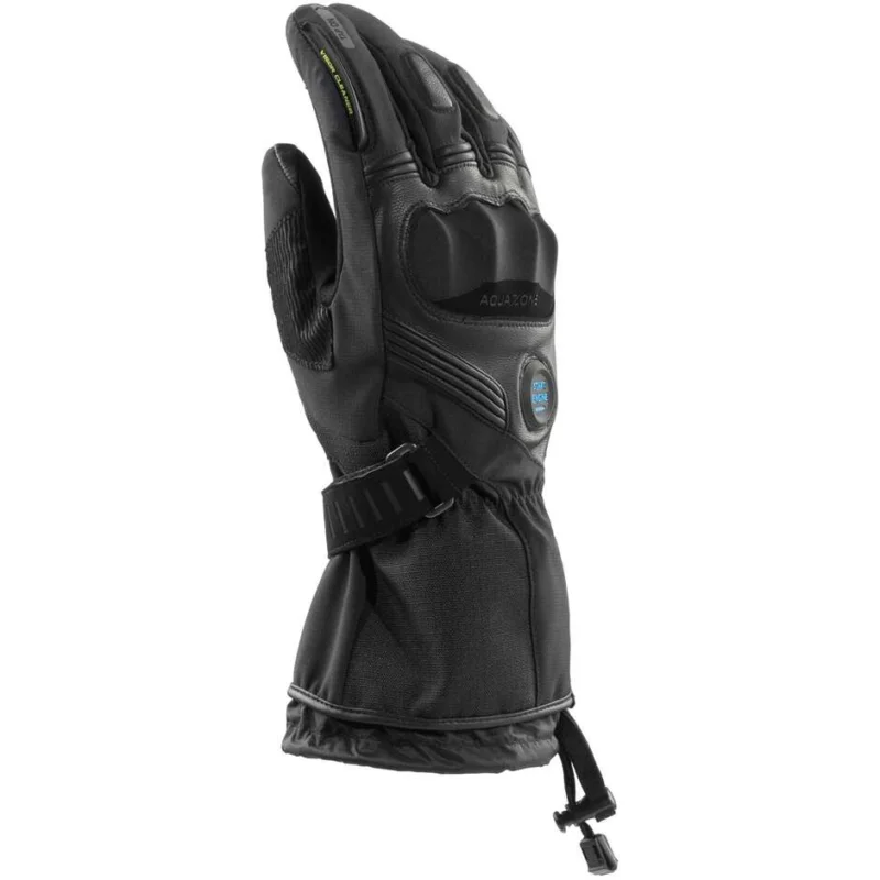 Promozione Clover POLAR WP HEATED Heated Motorcycle Gloves Black