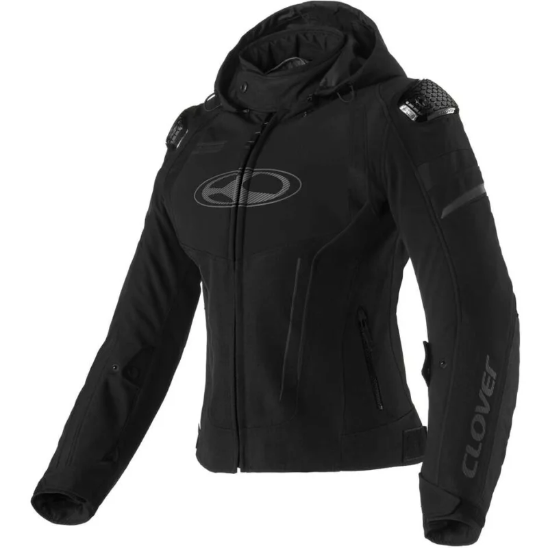 Clover RAINBLADE 3 LADY WP Women's Motorcycle Jacket Black Non Perdere