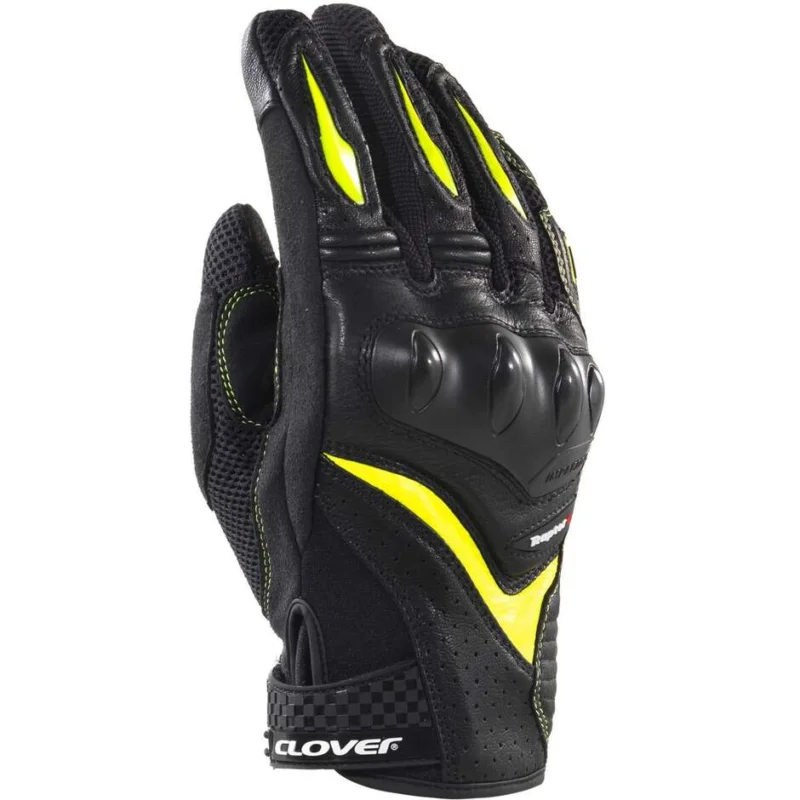 Bestseller Clover RAPTOR 3 Motorcycle Gloves Black Yellow
