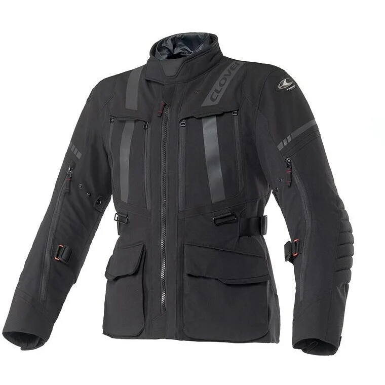 Clover SAVANA 4 WP LADY Women's Motorcycle Jacket Black Prezzo Ridotto