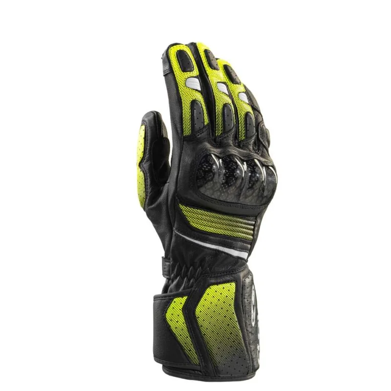 Sconto Clover ST 03 SPORT Racing Motorcycle Gloves Black Yellow