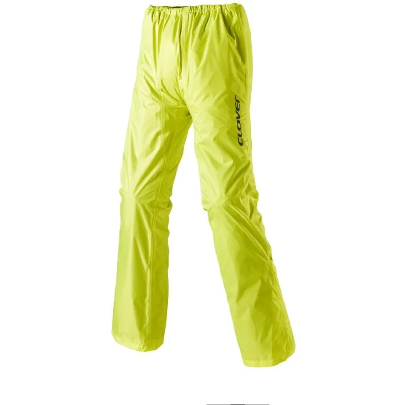 Clover WET PRO WP Fabric Motorcycle Rain Pants Yellow Offerta Del Giorno
