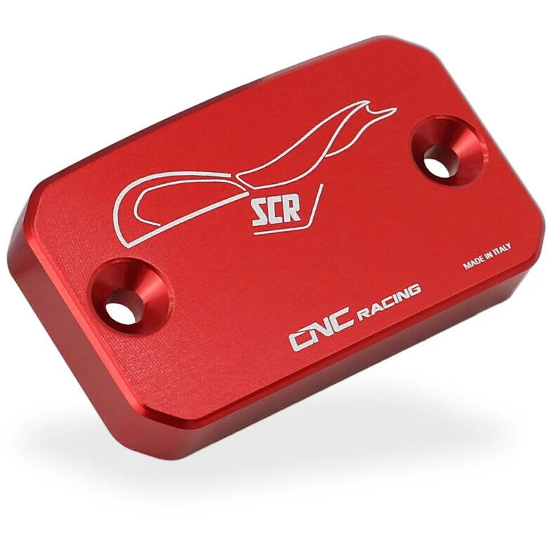 Clutch Fluid Reservoir Cap Ducati Scrambler CNC Racing TF222 Red Prezzo Di Fabbrica