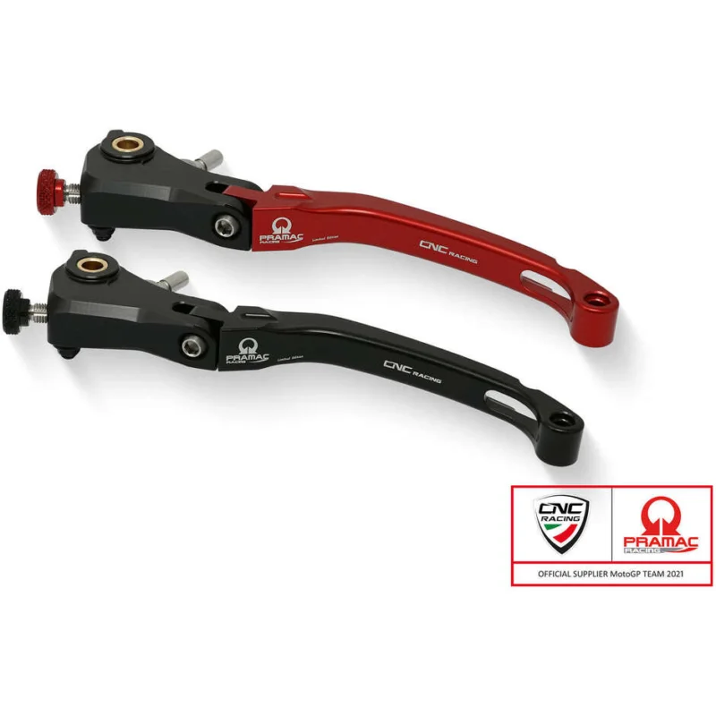 Promozione Esclusiva Clutch Lever Race LCR49 - Folding Pramac Racing Limited Edition CNC Racing Black