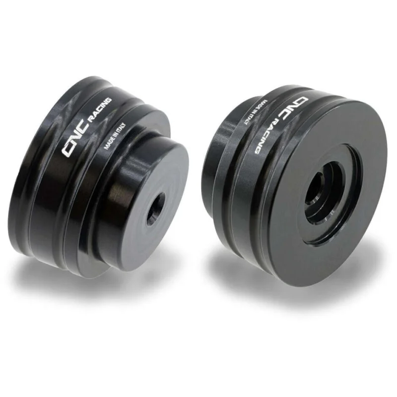 CM240 Ducati Hypermotard 698 Mono CNC Racing Black Handlebar End Weights Spedizione Espresso