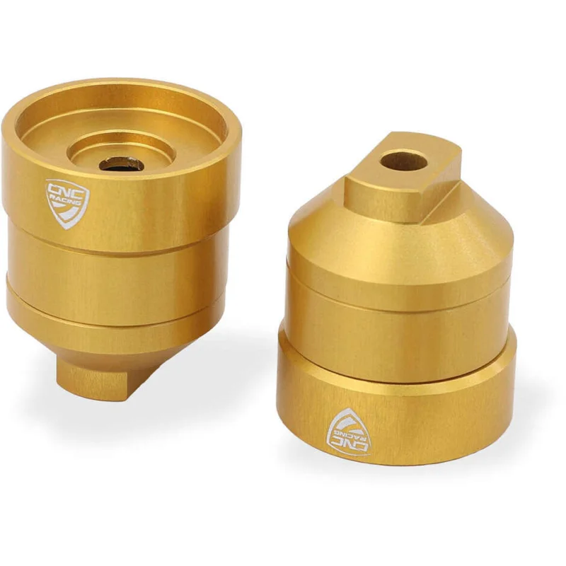 A Buon Prezzo CM243 Handlebar End Weights Moto Guzzi V85 TT CNC Racing Gold