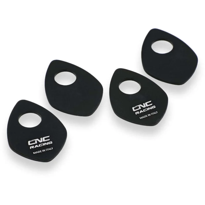 CNC Racing IDA05 Black Turn Signal Adapter Plates Popolare