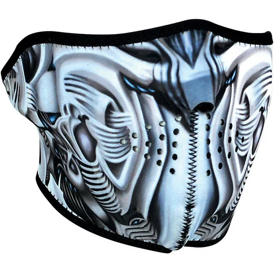 Collar Motorcycle Mask Zanheadgear Half Face Mask Biomechanics Miglior Prezzo