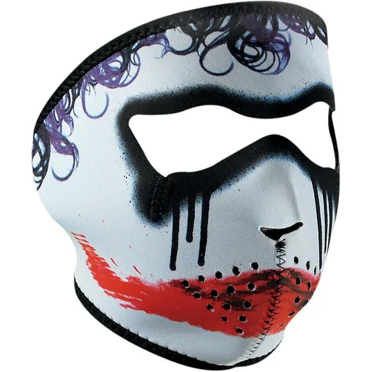 Collar Zanheadgear Motorcycle Mask Full Face Mask Joker Occasione