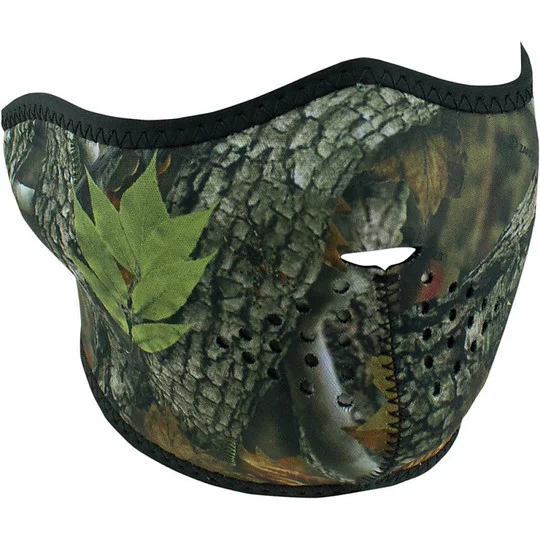 Collar Zanheadgear Motorcycle Mask Half Face Camouflage Forest Mask Prezzo Basso