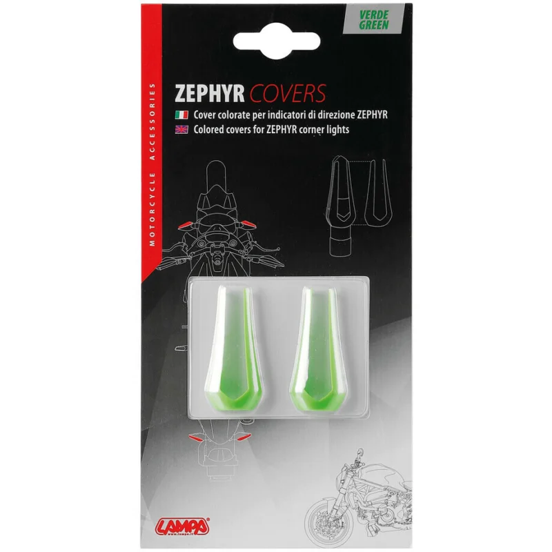 Colored Cover for Lampa Arrows Model Zephyr Green Scelto Dai Clienti
