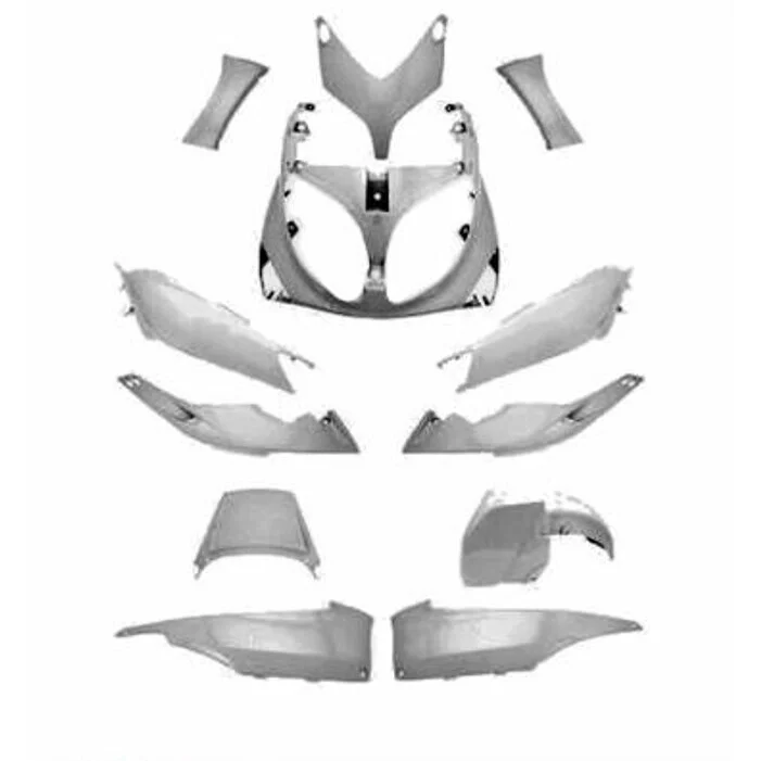 Nuovo Arrivo Complete Fairing Kit Yamaha TMAX 500 (2001-2007) Nardo Grey Matt 12 Pieces
