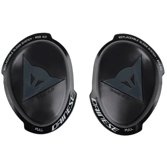 Offerta Speciale Complete Kit of Dainese KNEE SLIDER RSS 4.0 Anthracite Black Sliders
