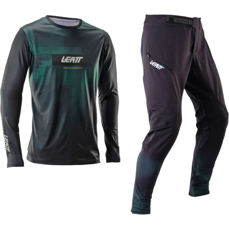 Offerta Limitata Complete Leatt Jersey and Pants MTB Gravity 1.0 Leatt x Szymon Godziek