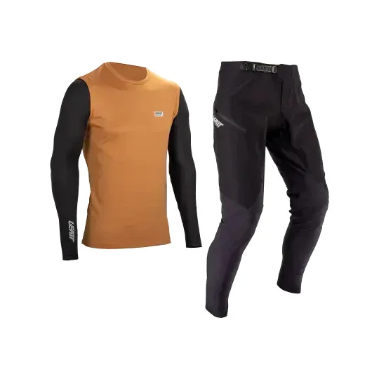 Non Perdere Complete MTB Leatt RIDE KIT MTB 1.0 MINI Brown