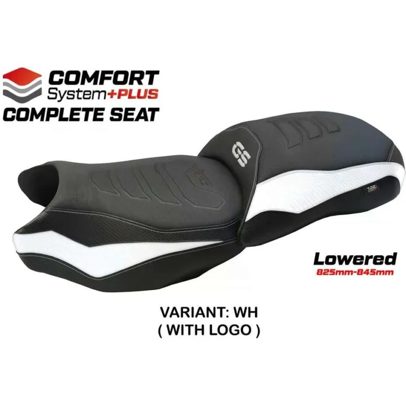Complete seat TPZ Italia Specific BMWFor R 1200 GS 2013-2018 Model Mainz Complete Comfort System Plus - Lowered Nuova Collezione