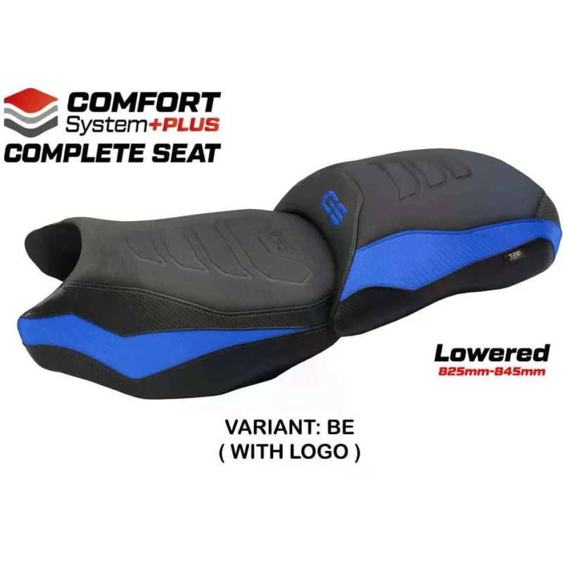 Complete seat TPZ Italia Specific BMWFor R 1250 GS 2019-2023 Model Paphos Complete Comfort System Plus - Lowered Offerta Lampo
