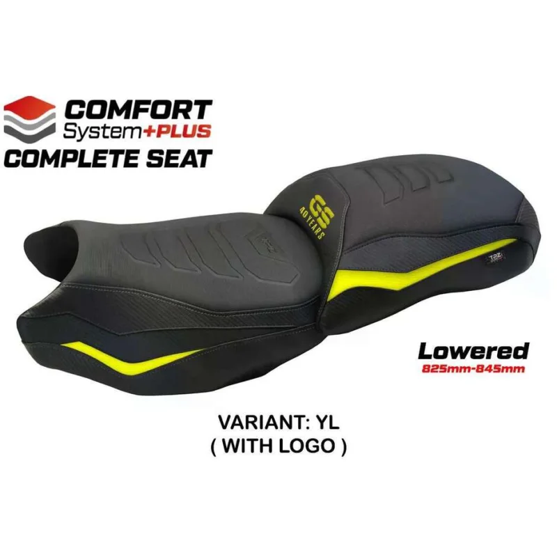 Spedizione Gratuita Complete seat TPZ Italia Specific BMWFor R 1250 GS 2019-2023 Model Paphos Complete Comfort System Plus - Lowered