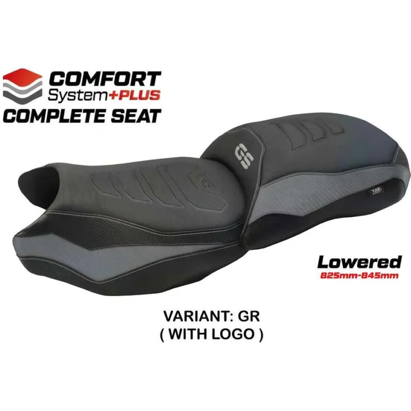 Consegna Rapida Complete seat TPZ Italia Specific BMWFor R 1250 GS 2019-2023 Model Paphos Complete Comfort System Plus - Lowered