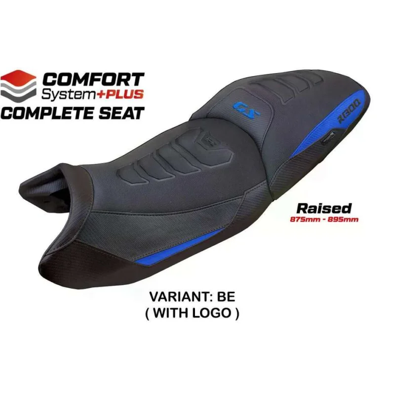 Popolare Complete seat TPZ Italia Specific BMWFor R 1300 GS 2023-2025 Model Dorfen Complete Comfort System Plus - Raised