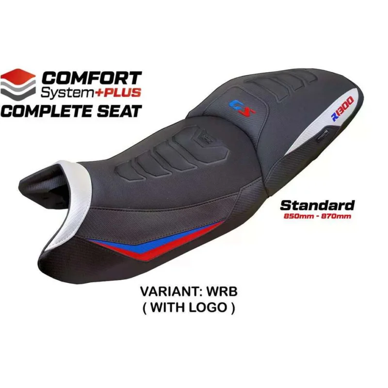 Complete seat TPZ Italia Specific BMWFor R 1300 GS 2023-2025 Model Dorfen Complete Comfort System Plus - Standard Professionale