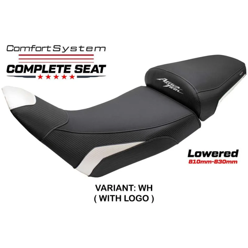 Offerta Speciale Complete seat TPZ Italia Specific HonPer for Africa Twin 1100 2020-2025 Model Asmara Comfort System - Lowered