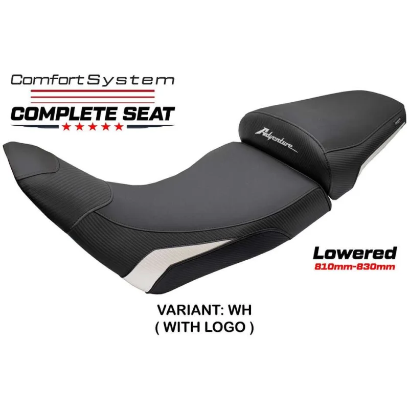 Soddisfatti O Rimborsati Complete seat TPZ Italia Specific HonPer for Africa Twin 1100 2020-2025 Model Asmara Comfort System - Lowered