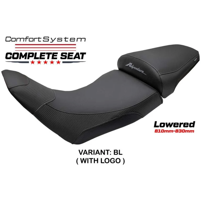 Bestseller Complete seat TPZ Italia Specific HonPer for Africa Twin 1100 2020-2025 Model Asmara Comfort System - Lowered