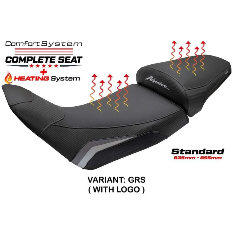 A Buon Prezzo Complete seat TPZ Italia Specific HonPer for Africa Twin 1100 2020-2025 Model Asmara Heating Comfort System - Standard