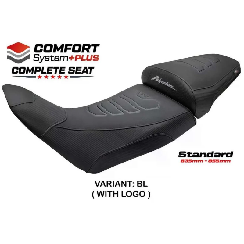Complete seat TPZ Italia Specific HonPer for Africa Twin 2020-2025 Model Asmara Comfort System Plus Super Prezzo