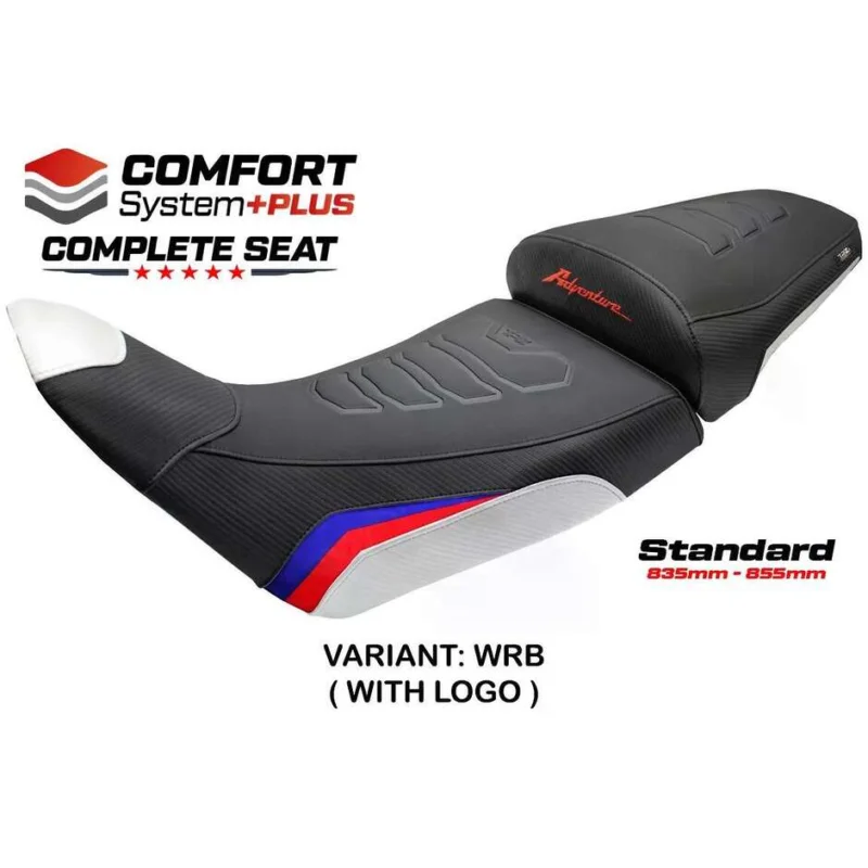 Complete seat TPZ Italia Specific HonPer for Africa Twin 2020-2025 Model Asmara Comfort System Plus Solo Oggi