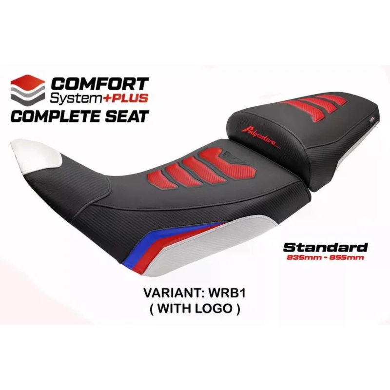 Complete seat TPZ Italia Specific HonPer for Africa Twin 2020-2025 Model Asmara Comfort System Plus Quantità Limitata