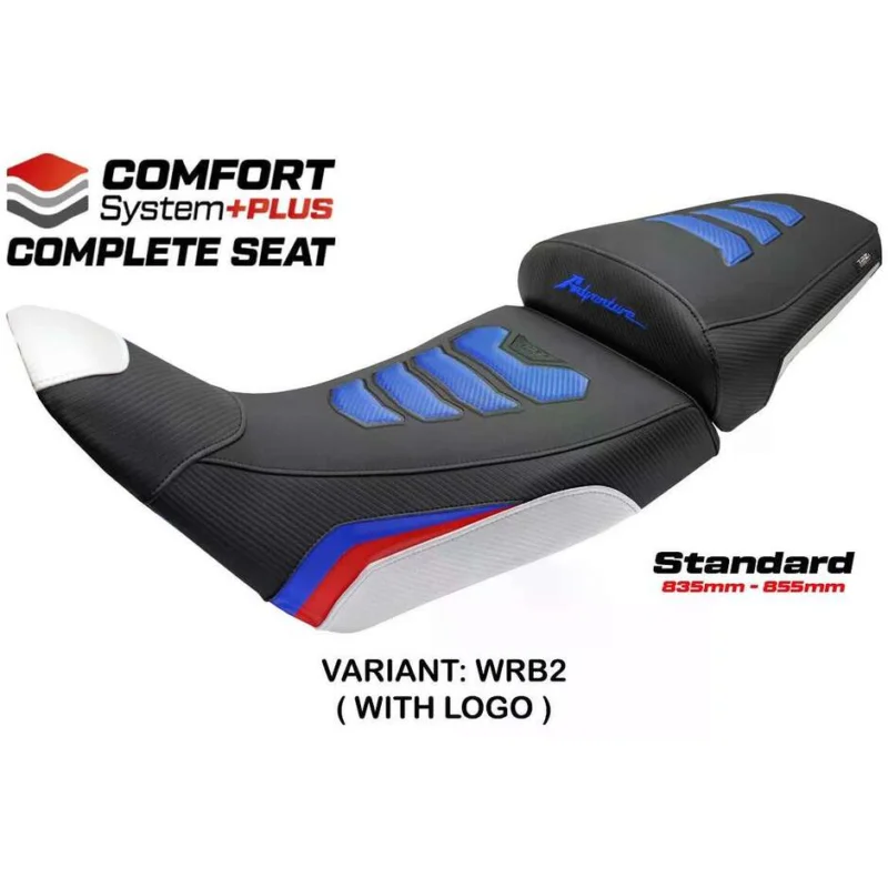 Complete seat TPZ Italia Specific HonPer for Africa Twin 2020-2025 Model Asmara Comfort System Plus Consegna Rapida