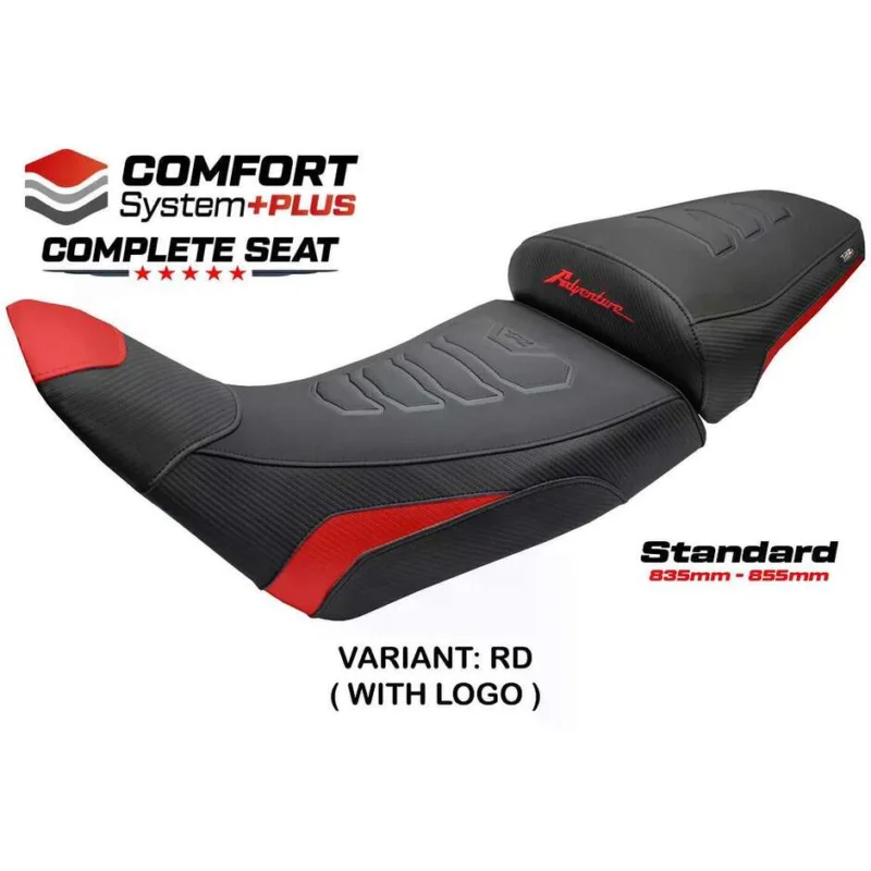 Complete seat TPZ Italia Specific HonPer for Africa Twin 2020-2025 Model Asmara Comfort System Plus Spedizione Gratuita