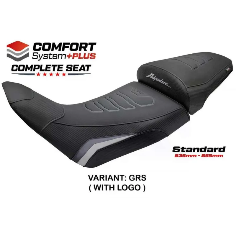 Complete seat TPZ Italia Specific HonPer for Africa Twin 2020-2025 Model Asmara Comfort System Plus Spedizione Espresso