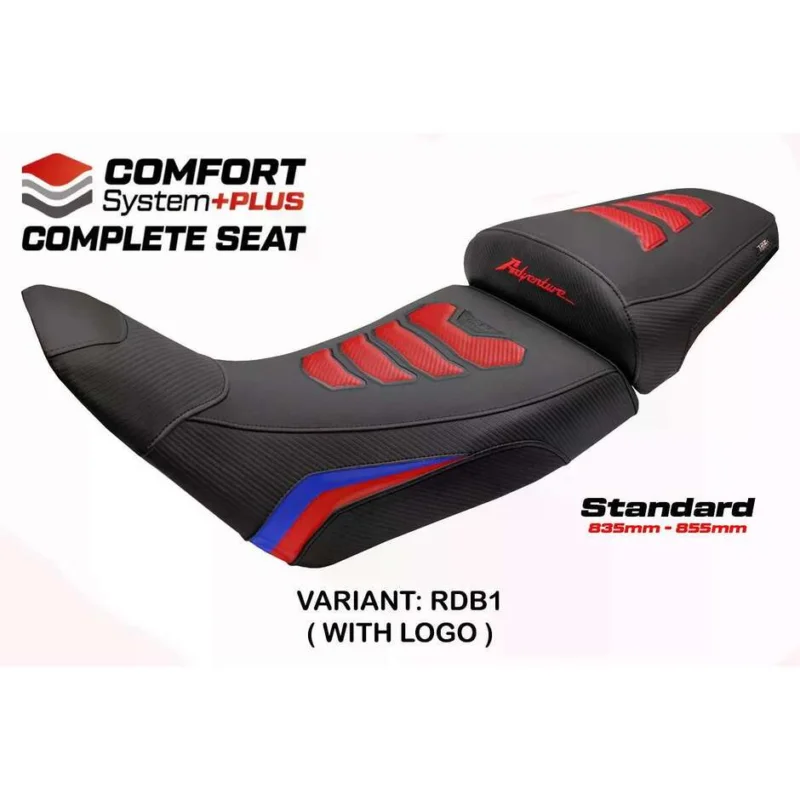 Occasione Complete seat TPZ Italia Specific HonPer for Africa Twin 2020-2025 Model Asmara Comfort System Plus