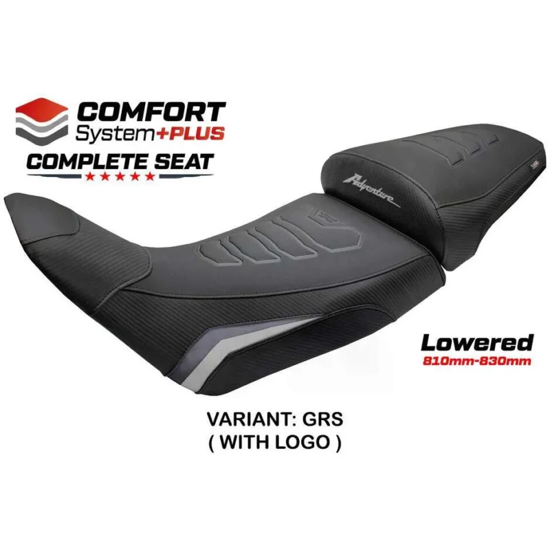 Non Perdere Complete seat TPZ Italia Specific HonPer for Africa Twin 2020-2025 Model Asmara Comfort System Plus - Lowered