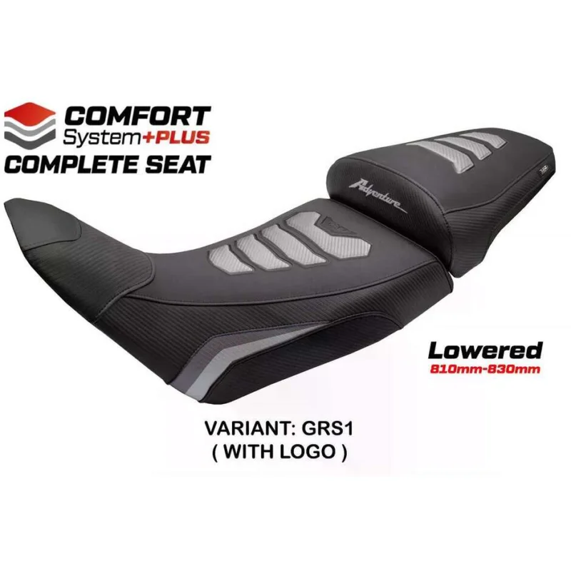 Subito Disponibile Complete seat TPZ Italia Specific HonPer for Africa Twin 2020-2025 Model Asmara Comfort System Plus - Lowered