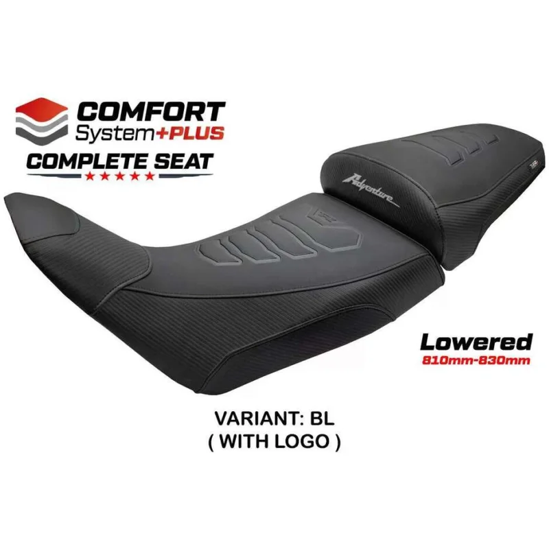 Compra Adesso Complete seat TPZ Italia Specific HonPer for Africa Twin 2020-2025 Model Asmara Comfort System Plus - Lowered