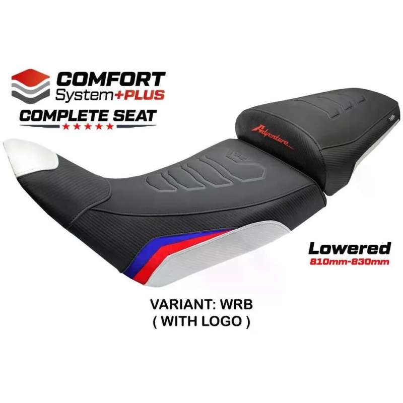 Offerta Lampo Complete seat TPZ Italia Specific HonPer for Africa Twin 2020-2025 Model Asmara Comfort System Plus - Lowered