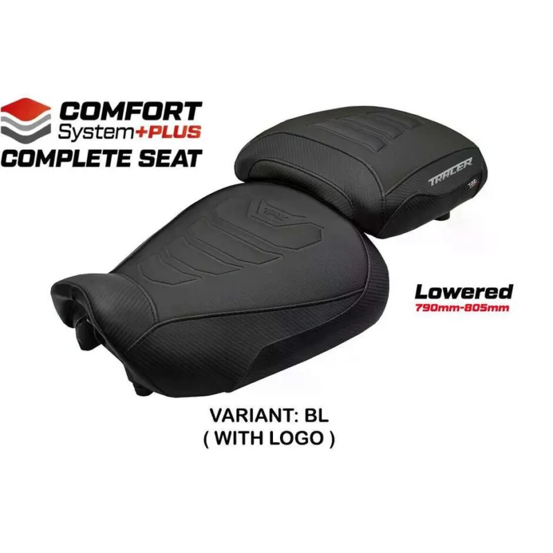 Ultime Pezzi Complete seat TPZ Italia Specific YamFor aha Tracer 9 / 9 GT 2021-2024 Model Naha Complete Comfort System Plus - Lowered