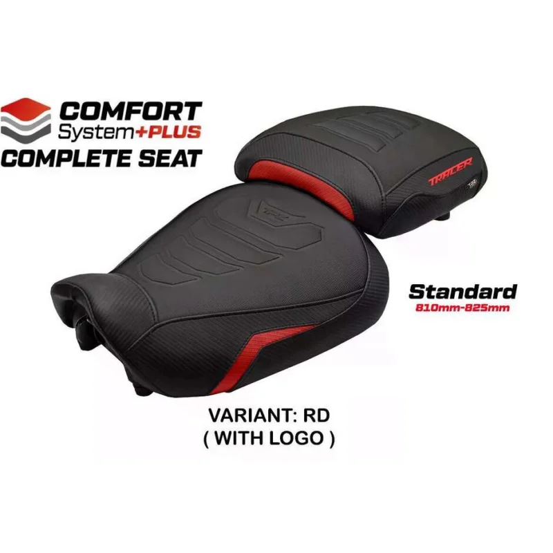 Complete seat TPZ Italia Specific YamFor aha Tracer 9 / 9 GT 2021-2024 Model Naha Complete Comfort System Plus - Standard Nuovo Arrivo