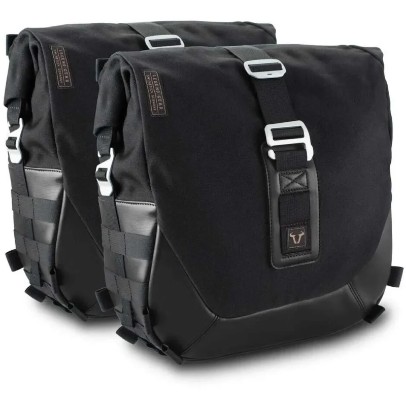 Complete Set Sw-Motech BC.HTA.07.909.20100 with Legend Gear LC2 Bags Black Edition + SLC Racks for BMW R18 ABS (21-24) Occasione Imperdibile